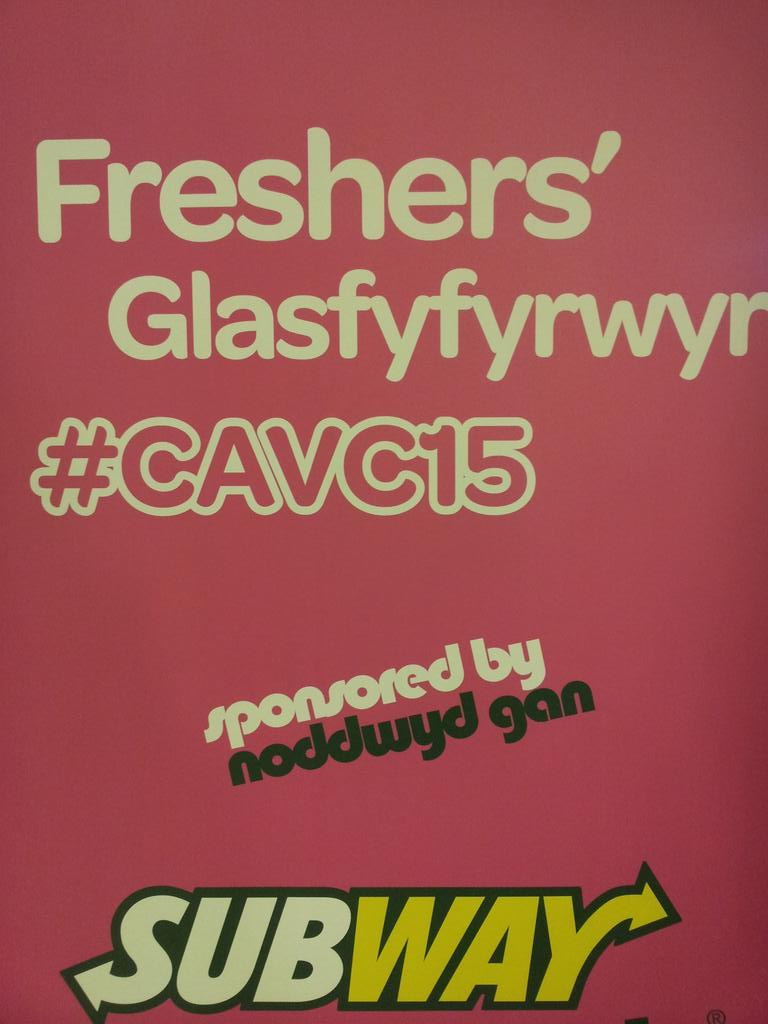 CAVC's tweet photo. Freshers' at Colcot Rd Campus is now open! Mae Ffair Glasfyfyrwyr Heol Colcot ar agor! #cavc15 http://t.co/bZKLRj4NwP