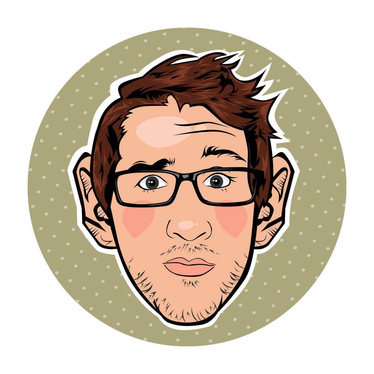 Just finished order on #fiver draw your face for cute avatar $5 #vector #face #cute #avatar  fiverr.com/blankvector/dr…