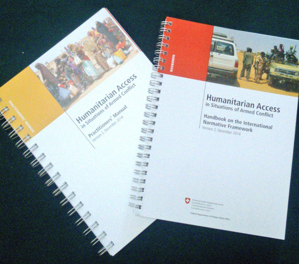 HPC_Africa's tweet photo. Humanitarian Access in Situations of Armed Conflict handbook launched at #HPCAfrica2015 #SwissDevelopmentCooperation http://t.co/JXW6lC6tnn