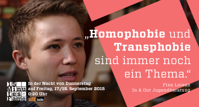 Wie wichtig sind Vorbilder im Internet für queere Jugendliche? Ein Thema unserer heutigen Folge, 0:20h auf <a href="/ZDFinfo/">ZDFinfo</a>