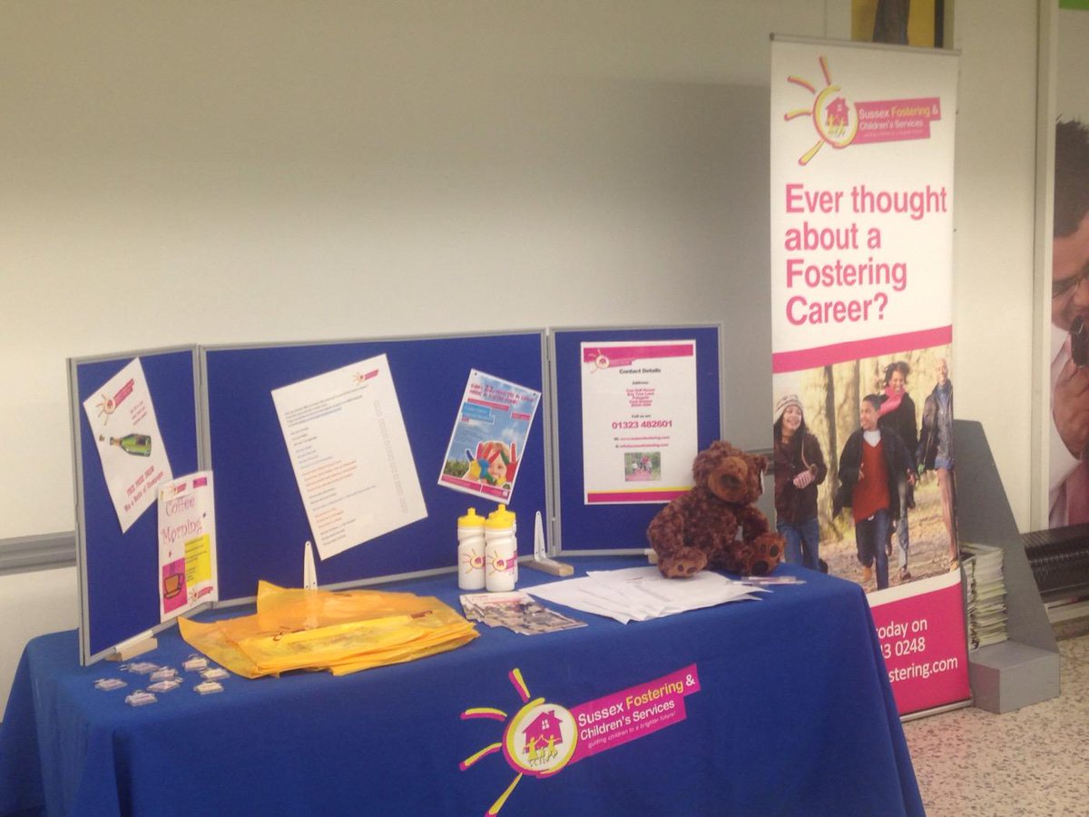 #Sussex #Fostering are at <a href="/Asda/">Asda</a> #Eastbourne today - come &amp; talk to us about becoming a #foster #carer!