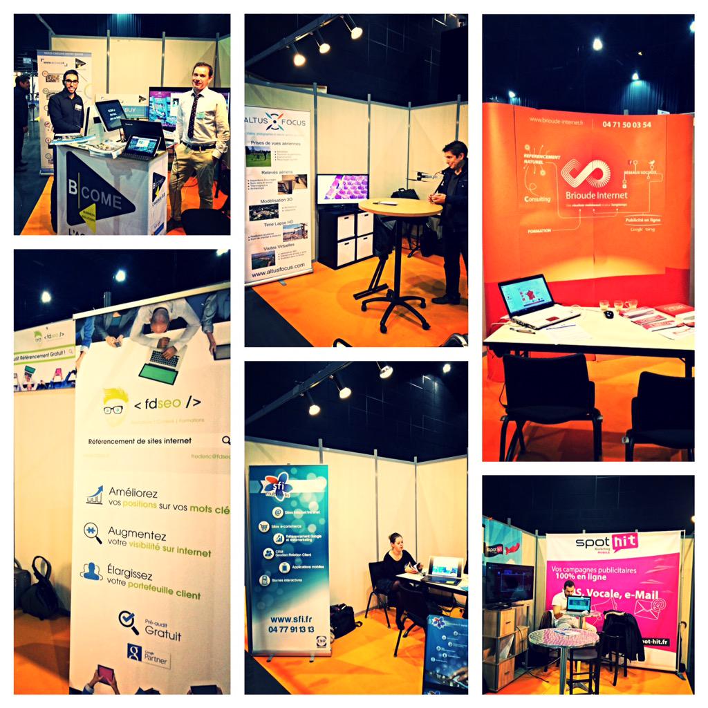 FabienSOLER's tweet image. Exposants @Linstantnum et adhérents @Numelink :@AltusFocus @Frederic_Devaux @brioudeinternet @sfi_multimedia @spothit