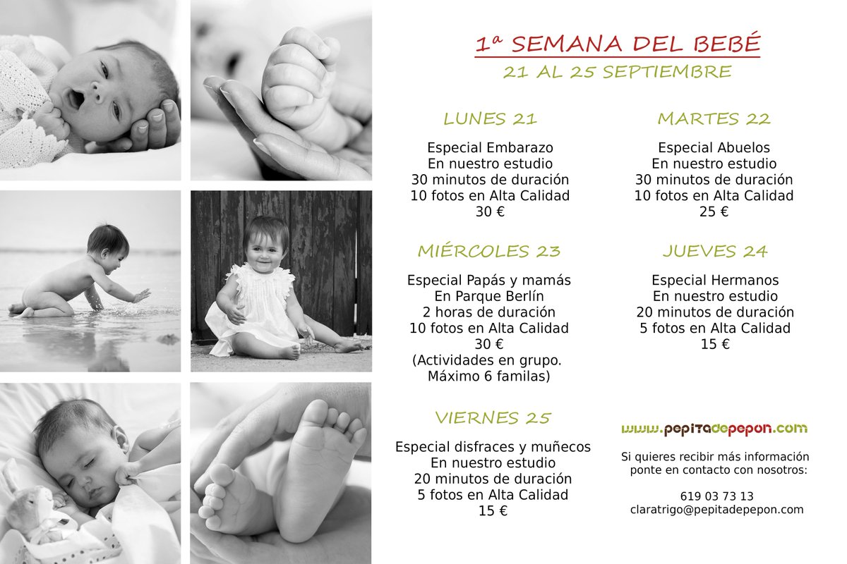 pepitadepepon's tweet photo. No te pierdas la #semanadelbebé. #embarazadas, #abuelos y #nietos, y muchas sorpresas mas! http://t.co/AhqecXD5f4