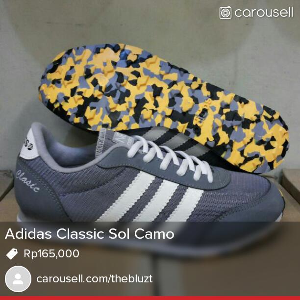 Sulthonz's tweet photo. Menjual Adidas Classic Sol Camo Rp165,000 https://t.co/atKamwFGUk #carousell @carousell_id http://t.co/O5BH1PFMwh