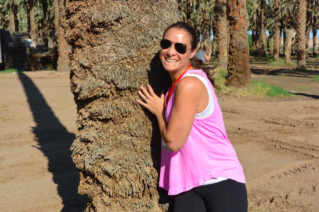 langernutrition's tweet photo. Me with the Big 6 trees - these 6 Medjool date palms are the original trees that spawned 250,000 offshoots #whyIdate http://t.co/jrBmFugdrM