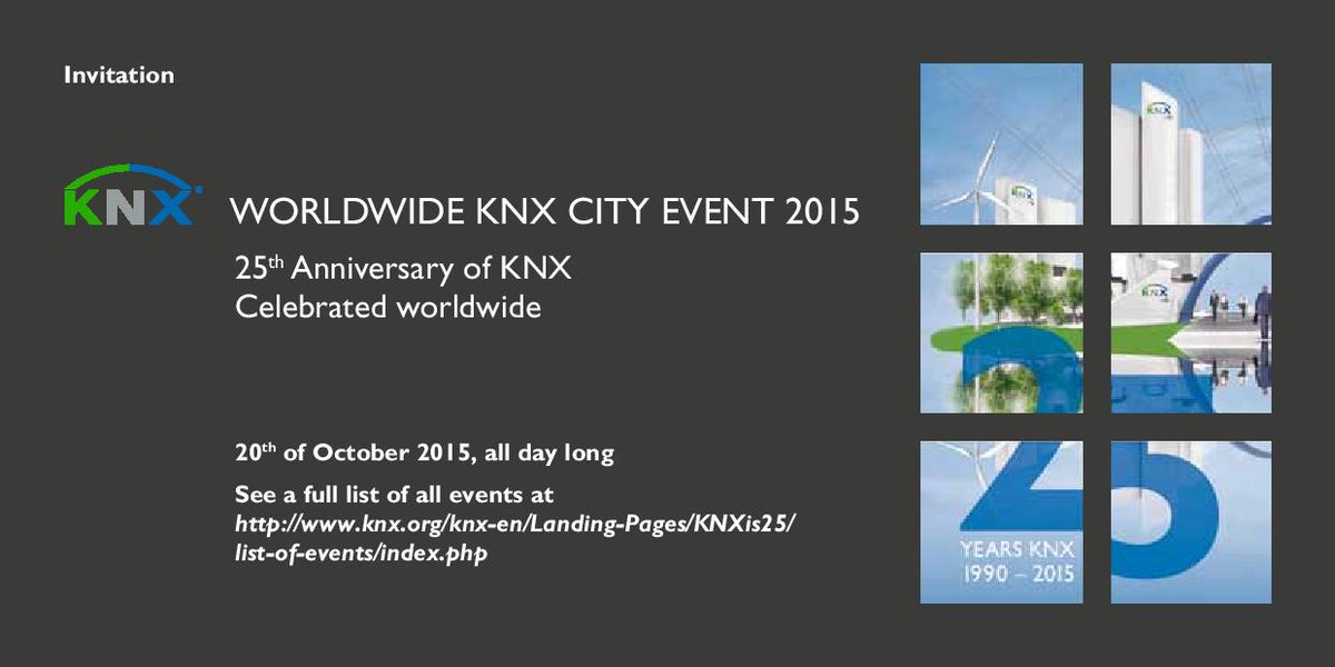 DomotiKNXCol's tweet image. Participa con nosotros en un evento de talla mundial.
Estaremos en Bogotá festejando el cumpleaños KNX #25
#KNXis25