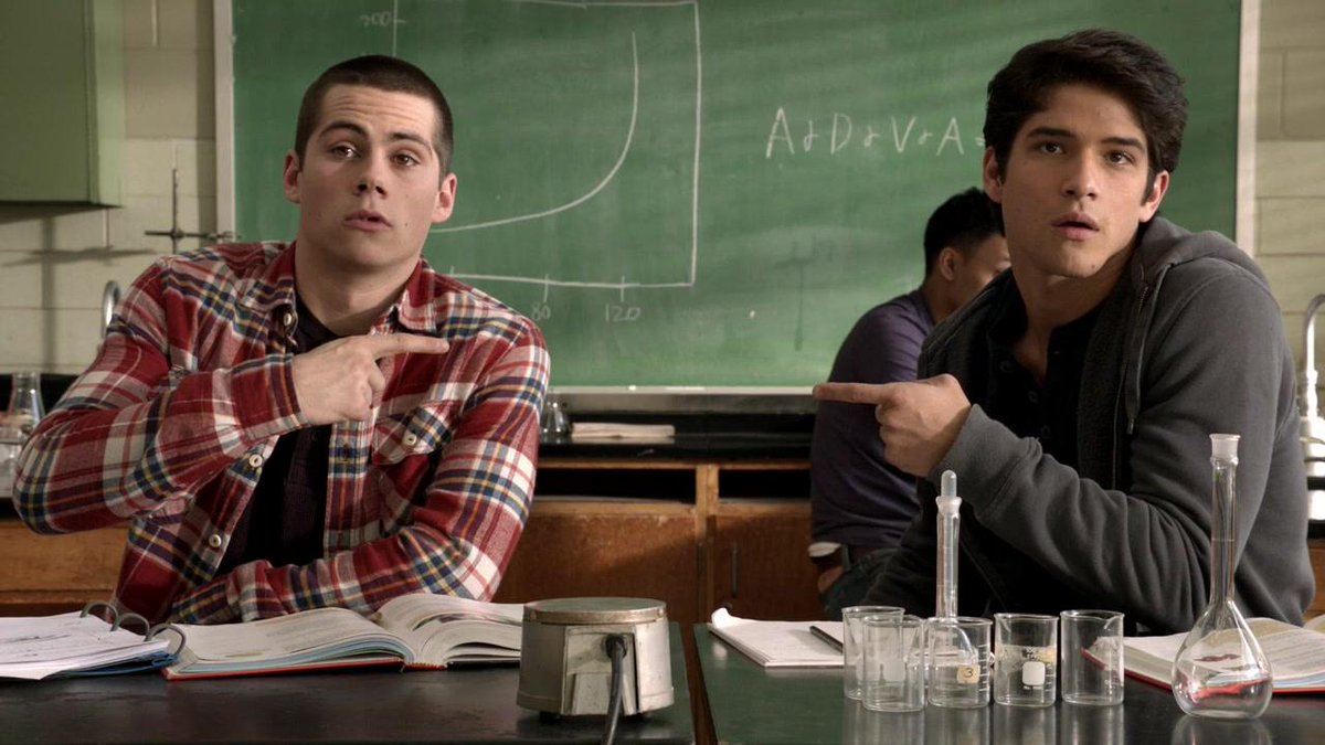 faveship's tweet photo. scott and stiles - teen wolf http://t.co/OTqAYCcC9J
