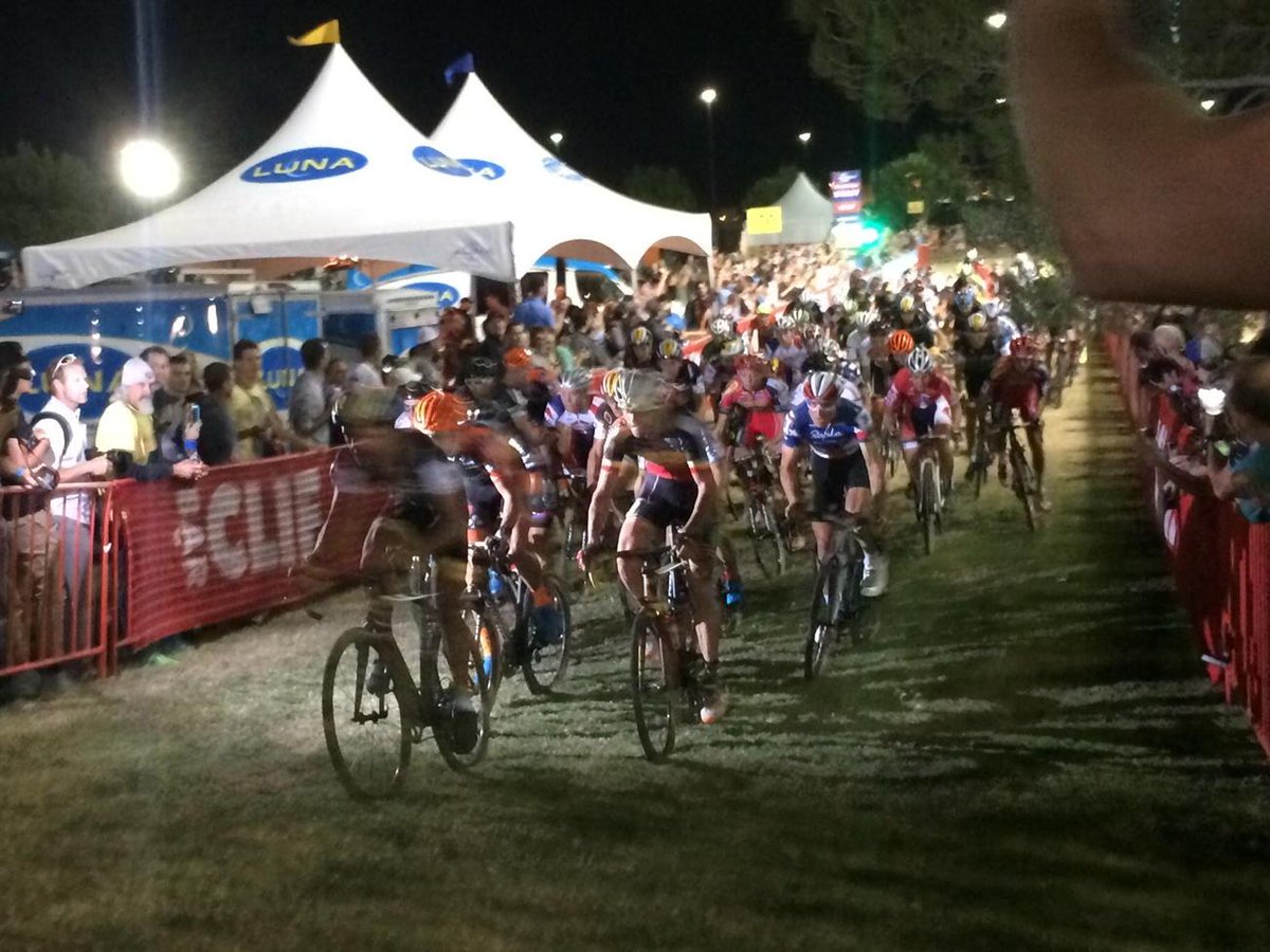 CX World Cup in Vegas tonight, pretty awesome!