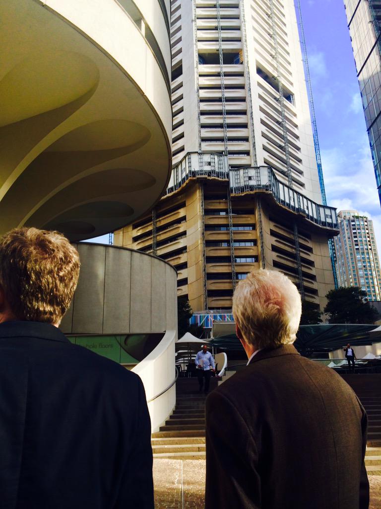 architectussyd's tweet photo. #CTBUHWalks  MLC Centre designed by #HarrySeidler iconic building http://t.co/agdmXET1iW
