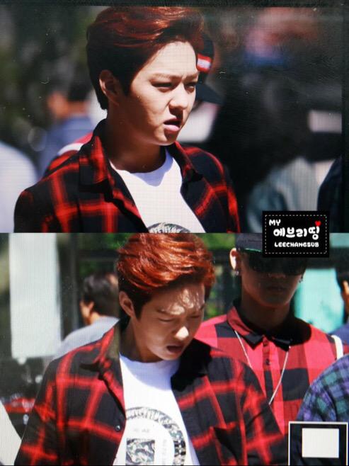 BTOBSTORYY's tweet photo. [PREVIEW] 150917 Changsub otw to KBS idol song contest (cr.myeverythingcs) http://t.co/YNXxi2lUA6