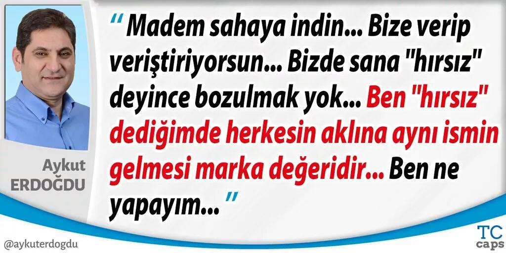 canli_fatma's tweet photo. "Hırsız dediğimde herkesin aklına aynı ismin gelmesi marka değeridir... @aykuterdogdu http://t.co/yJ1gvMZAMZ