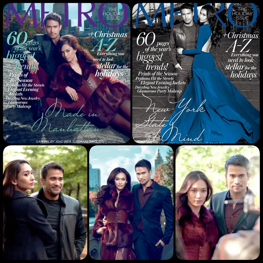 queenofmercy58's tweet photo. Throwback!! Sam Milby & Bea Santiago #metro #civers @samuelmilby β€ http://t.co/3hV9crYVAh