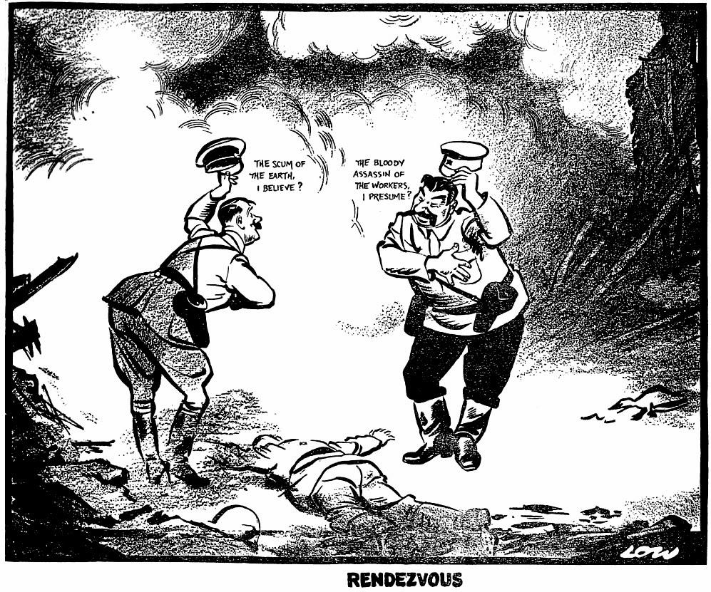Карикатуры Гитлер Сталин Польша
