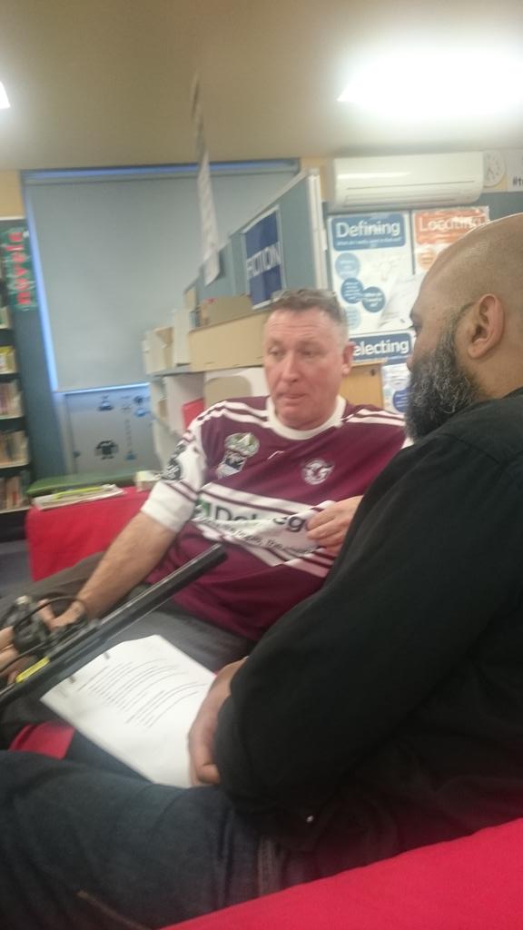 CodeClubAus's tweet photo. Principal Terry Fisher telling the story of the first @CodeClub in Australia. #heartbursts!! @HPPSLakemba @ABCRadio http://t.co/Pb1rvmUZcJ