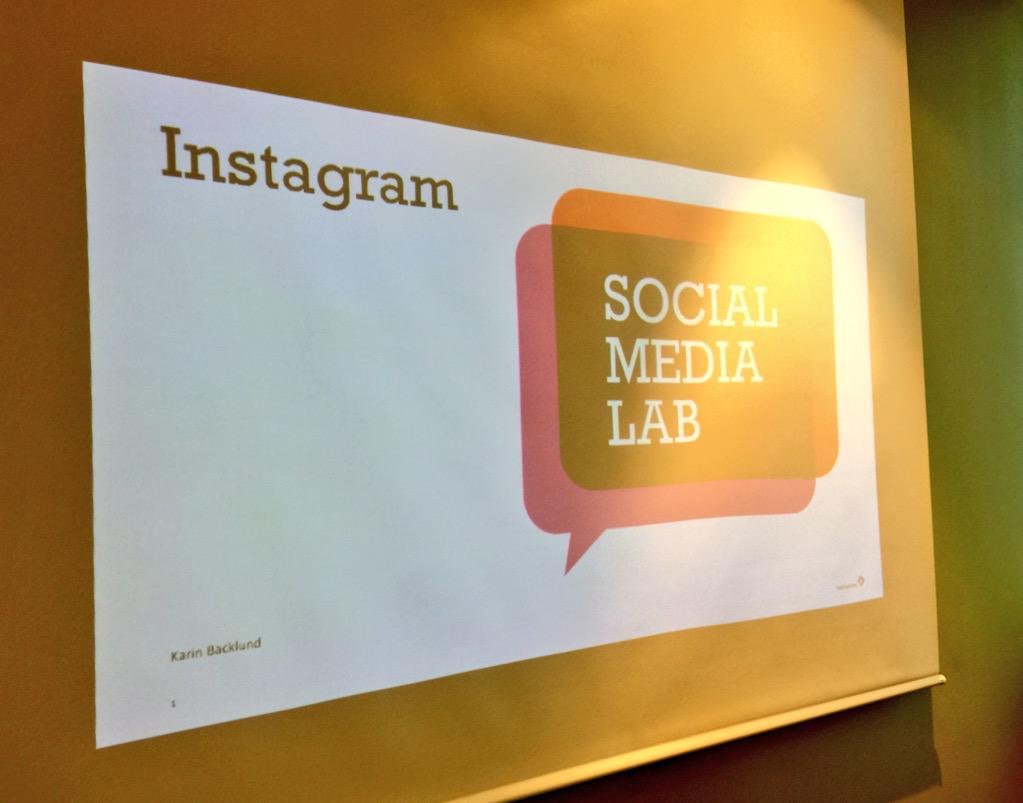 TommieCau's tweet photo. It's Thursday and we're back with our Social Media Lab. Today @Instagram. What, why, how? #ComprendLife #ComprendLab http://t.co/C8NzWEx2jJ