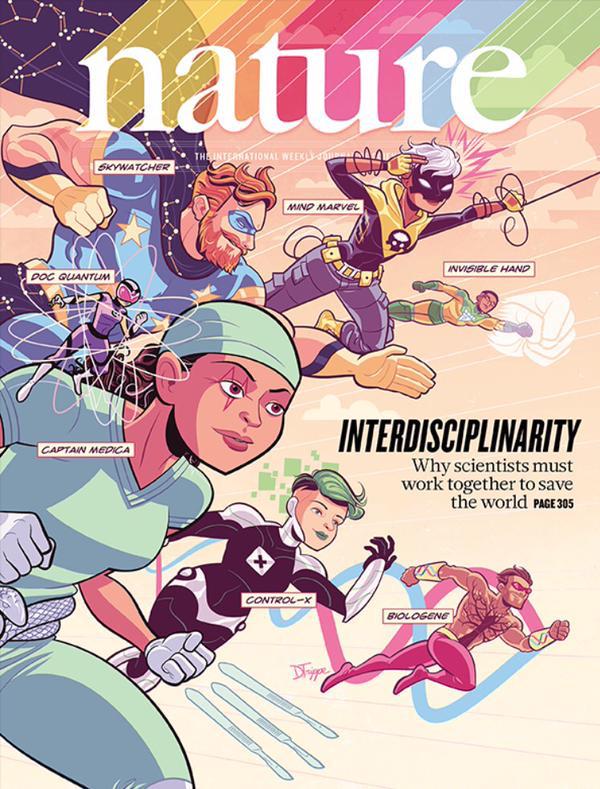 microBIOblog's tweet image. Esta portada de Nature es brutal, lo contrario del "yo mismo con mi mecanismo"; ciencia = trabajo en equipo!