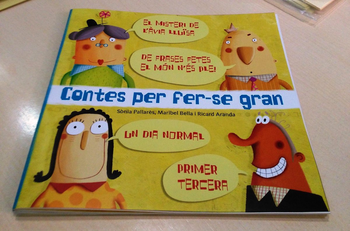 CTractambe's tweet photo. @ensenyamentcat Es publica Contes per fer-se gran per a infants a partir de 8 anys http://t.co/9bvJNfiLke #bontracte http://t.co/E7Nc4A9PI8