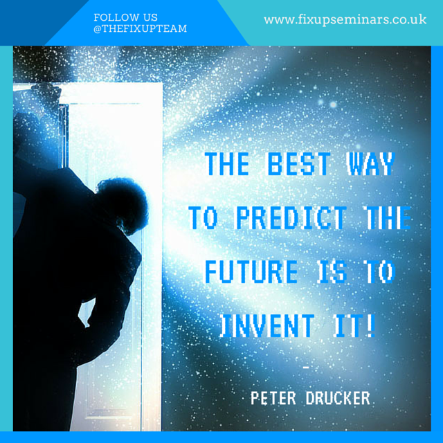 Actionjackson's tweet photo. "The best way to predict the future is to invent it" - Paul Drucker #quotes #motivation #self #takeaction http://t.co/q8R5mNe5X5