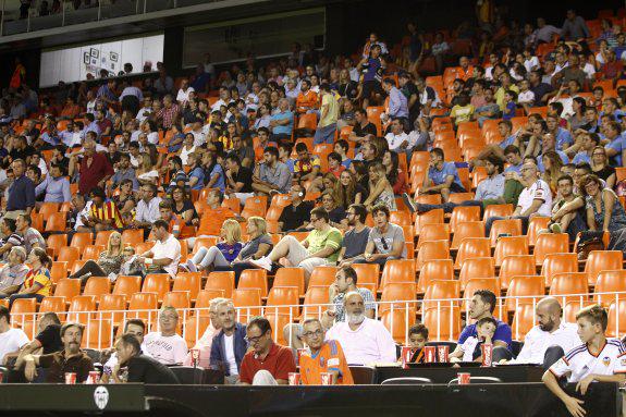 lasprovincias's tweet photo. 28.005 espectadores en Mestalla,cifra ridícula para Champions. Patinazo del consejo http://t.co/kNQLx6kzMd #VCFzenit http://t.co/RLdvwXI7II
