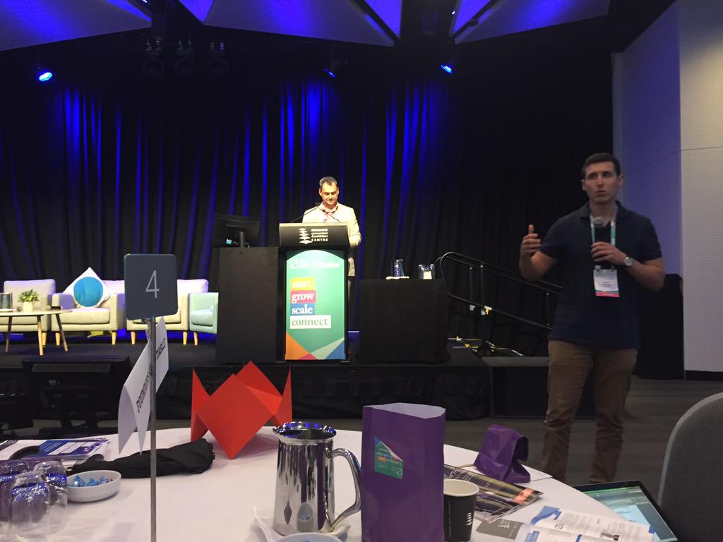 __zeroblink's tweet photo. Tyson talking all things #foundersroundtable at #creative3
Another @QUTCEA initiative connecting startup founders. http://t.co/wsPxwgTk8t