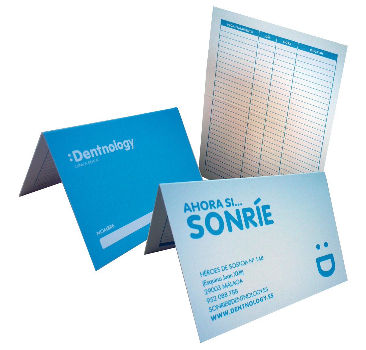 IG_Solprint's tweet photo. "Ahora sí... ¡SONRÍE!" Estupendo diseño de una clínica #dental para organizar las visitas #solprint #jueves http://t.co/lISujmf20U