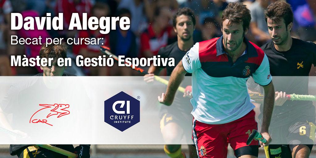 saesecar's tweet photo. El @CARSantCugat i @Cruyff_Inst_ES bequen a  2 esportistes per fer  el Master en Gestió Esportiva: @dalegre10 http://t.co/WJZReVnUYL