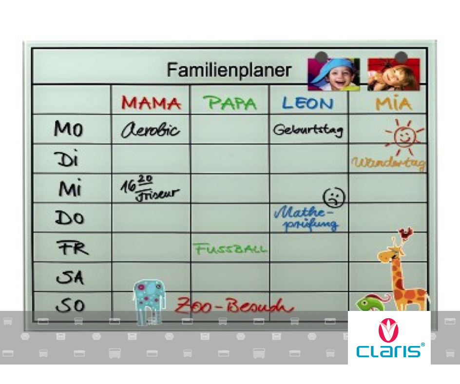 ClarisHome's tweet photo. Gunakan "Family Schedule Board" agar bisa bagi waktu antara kerjaan &amp; keluarga. Terapkan dirumah yuk? #CLARIScreative http://t.co/619GaudCde