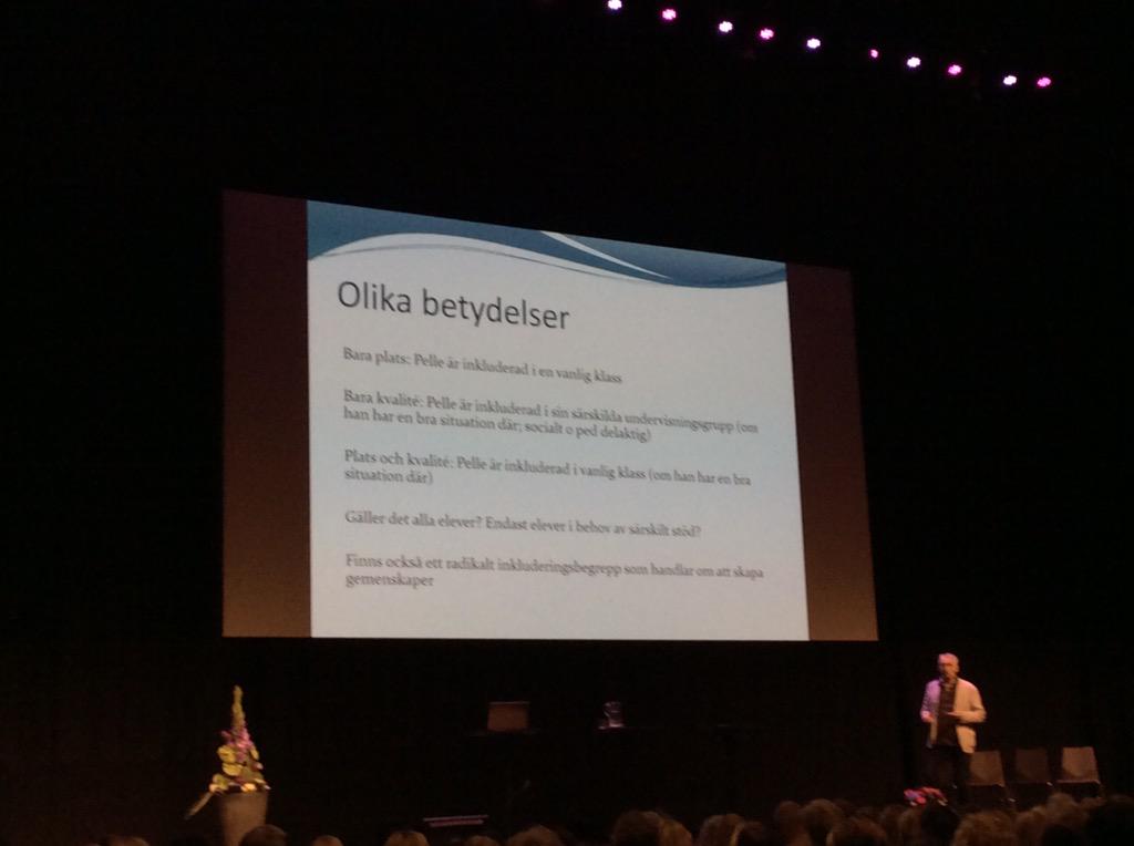 Perspektiv på begreppet inkludering enligt Claes Nilholm #ifousinkludering