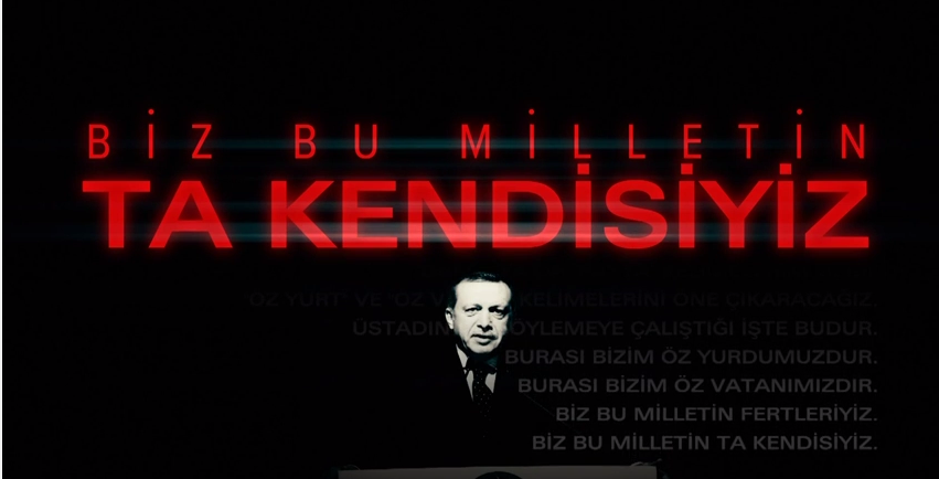 ahaber's tweet photo. "Biz bu milletin ta kendisiyiz"  https://t.co/GmHswJvO98 http://t.co/8S03P1j2fX