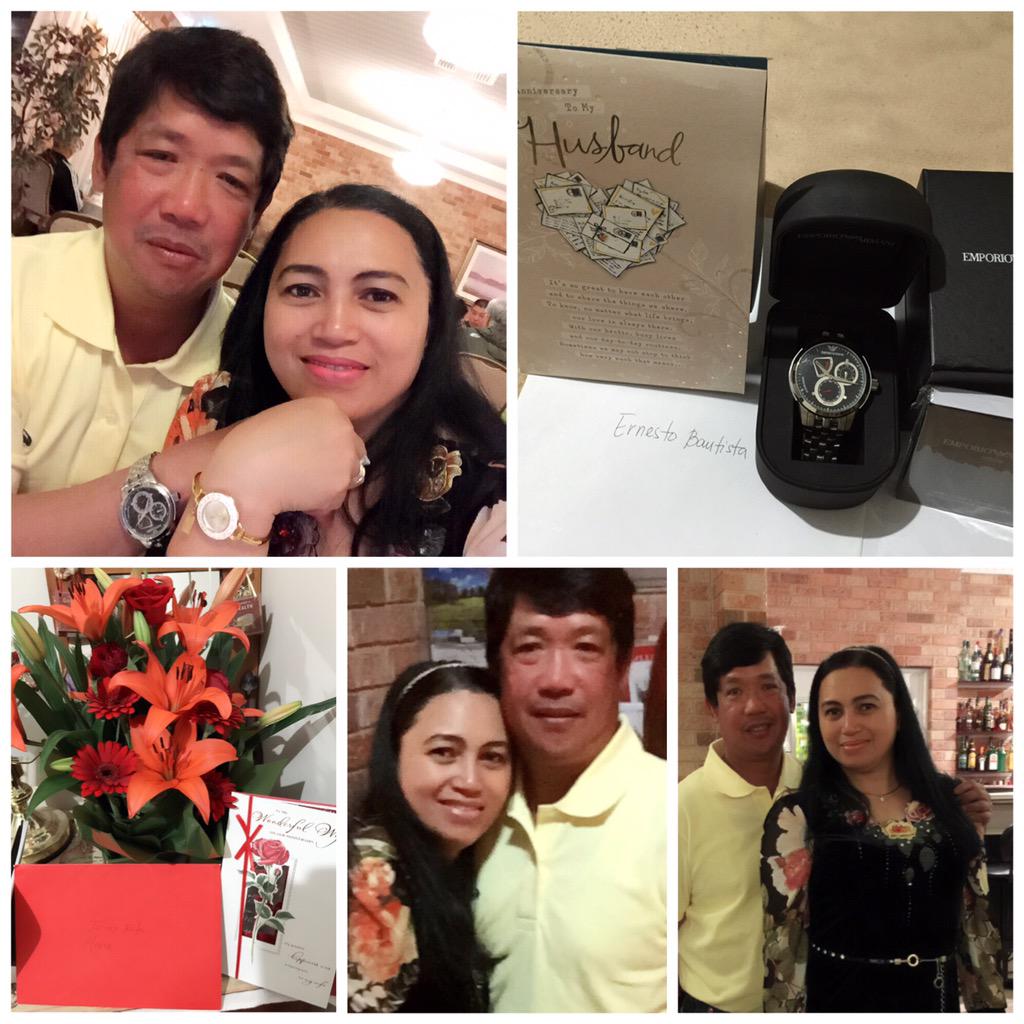 28th years Wedding Anniversary. Looking forward and counting years more to come. Blessed and grateful.