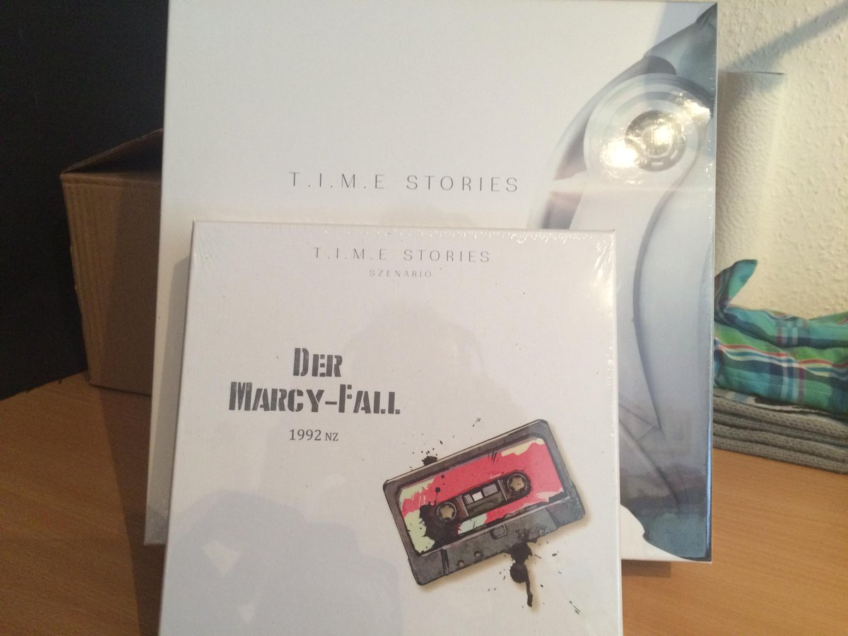 BoardgamingBlog's tweet photo. Die Post ist da! T.I.M.E Stories #Zeitreise #coop http://t.co/9fEdJKmSOd