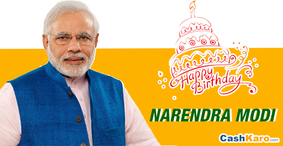Cashkarocom's tweet photo. Here's wishing our honorable Prime Minister, Mr @narendramodi a very Happy Birthday :) #HappyBirthdayPM #Modi #NaMo http://t.co/db3T9fO4Yf