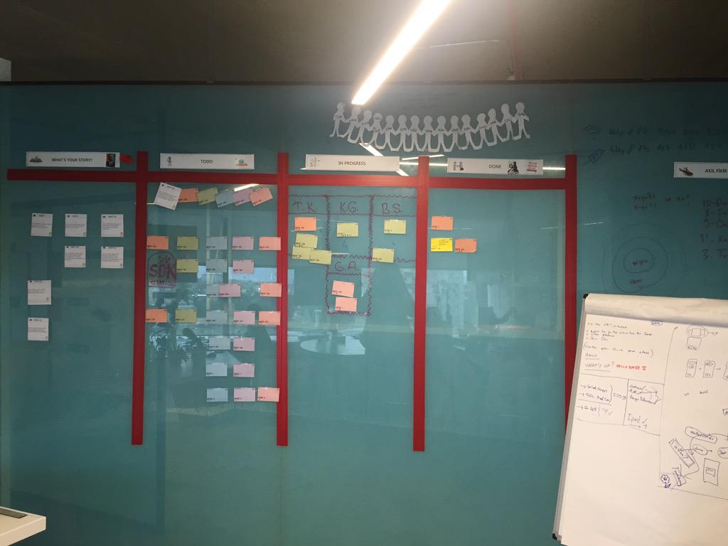 mobilExScrum's tweet photo. #coolestscrumboard15 mobil mobil bakıyoruz . http://t.co/mRdueslVg1