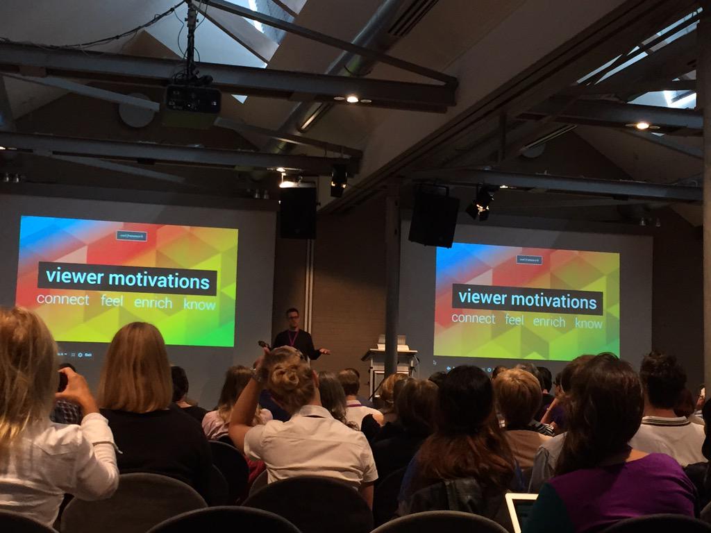 nataliyakosmyna's tweet image. Keynote about &quot;Visioning and Culture Change at YouTube&quot; by Kevin Dame @interact2015 #interact2015