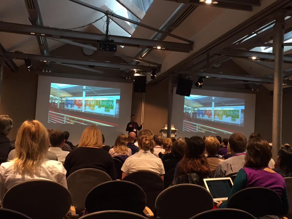 nataliyakosmyna's tweet image. Keynote about &quot;Visioning and Culture Change at YouTube&quot; by Kevin Dame @interact2015 #interact2015