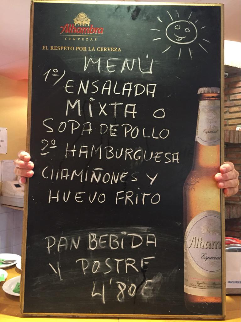 cafeteria_etsie's tweet photo. Menu del dia!! http://t.co/ens74Q5tI0