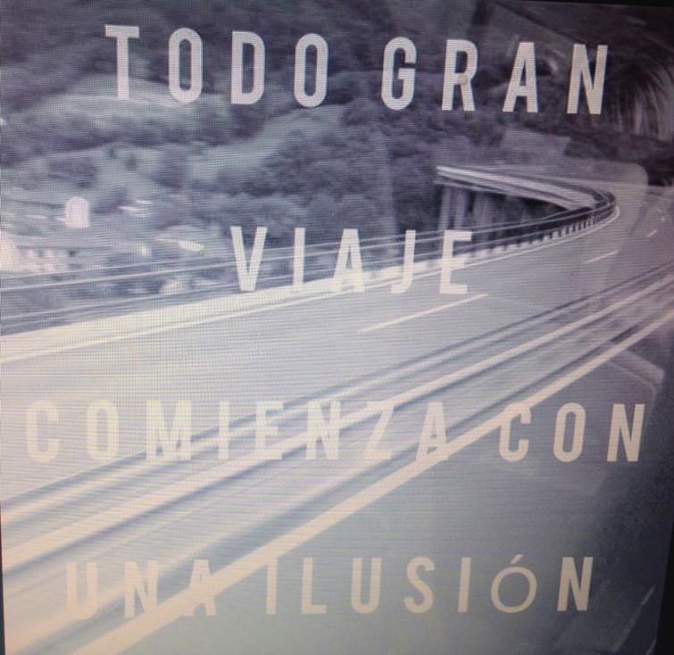 Palomaserra8's tweet photo. Todo gran viaje... http://t.co/wIIJWmy57S
