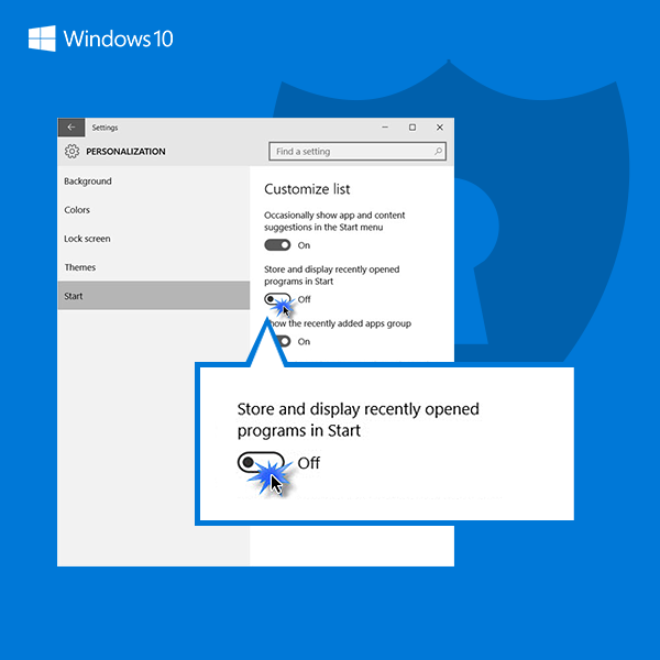 MicrosoftBisnis's tweet photo. Jadikan semuanya privasimu dengan non-aktifkan fitur "Most Used" di Start Menu! #Windows10. #Tipsx http://t.co/4xOiAeU9je