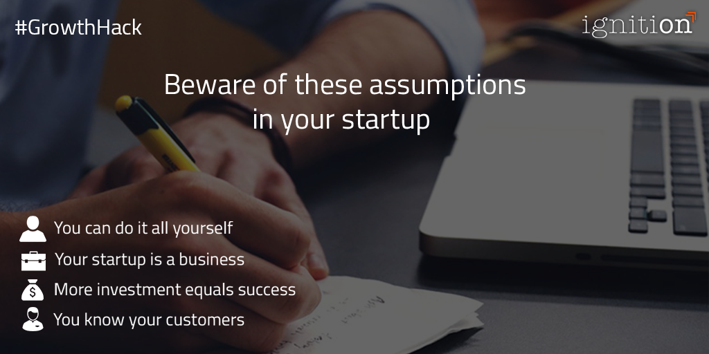 IgnitionIndia's tweet photo. Clear your head of some of these common #misconceptions about a #startup - http://t.co/KDTVmF0uys http://t.co/1bOrOmqGOw