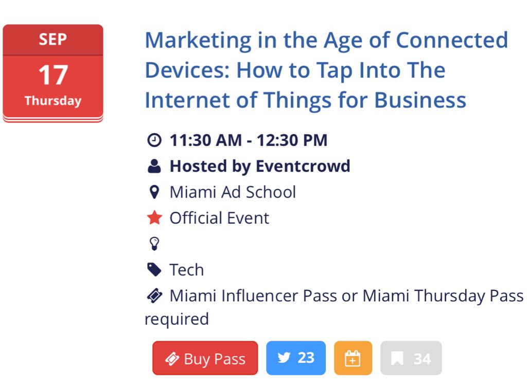 GlenGilmore's tweet photo. Please join me TODAY 1130amEST for a keynote on the #InternetOfThings and #Business Opportunity #SMWMiami #IoT http://t.co/OL4KSvT0fM