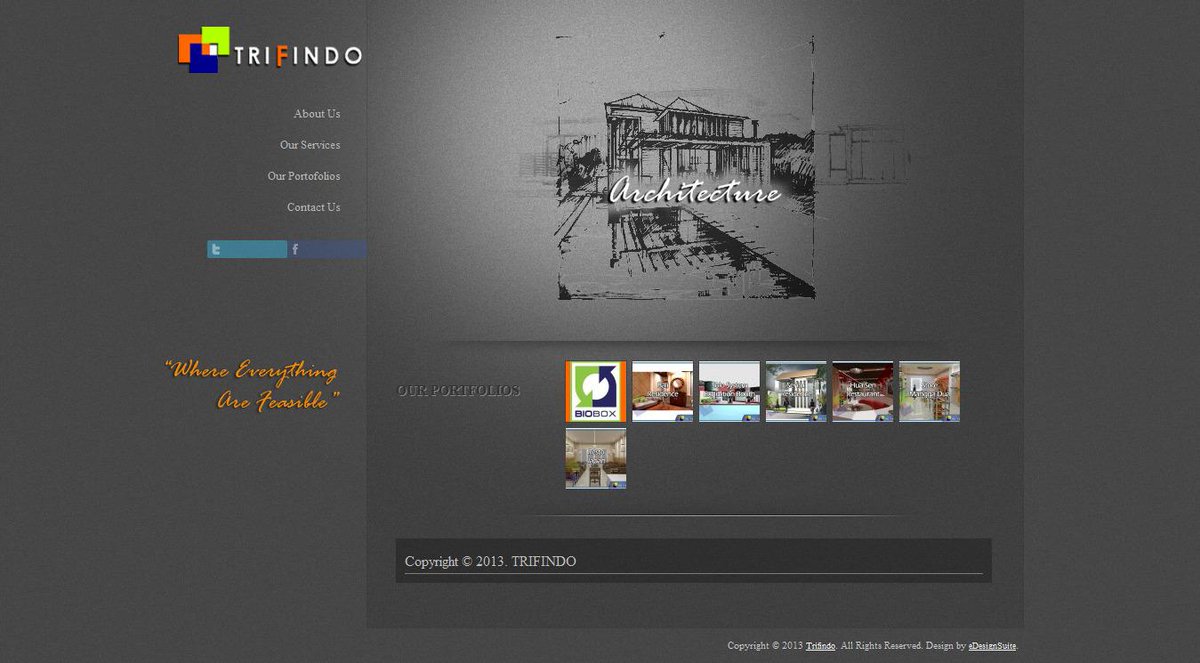 eDesignSuite's tweet image. trifindo.com for Trimaxs Feasible Design Portfolios &amp;amp; Company Profile website.