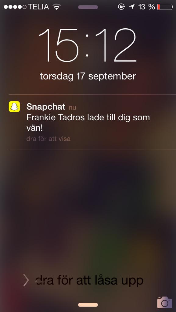 abstenberg's tweet photo. Bästa idag!! PLING @SebastianTadros http://t.co/0OZk5ej29w