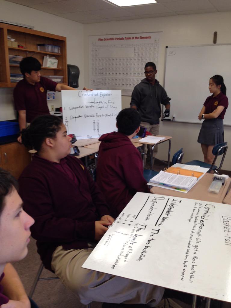 SI_Academy's tweet image. #PhysicsFirst - first presentations!