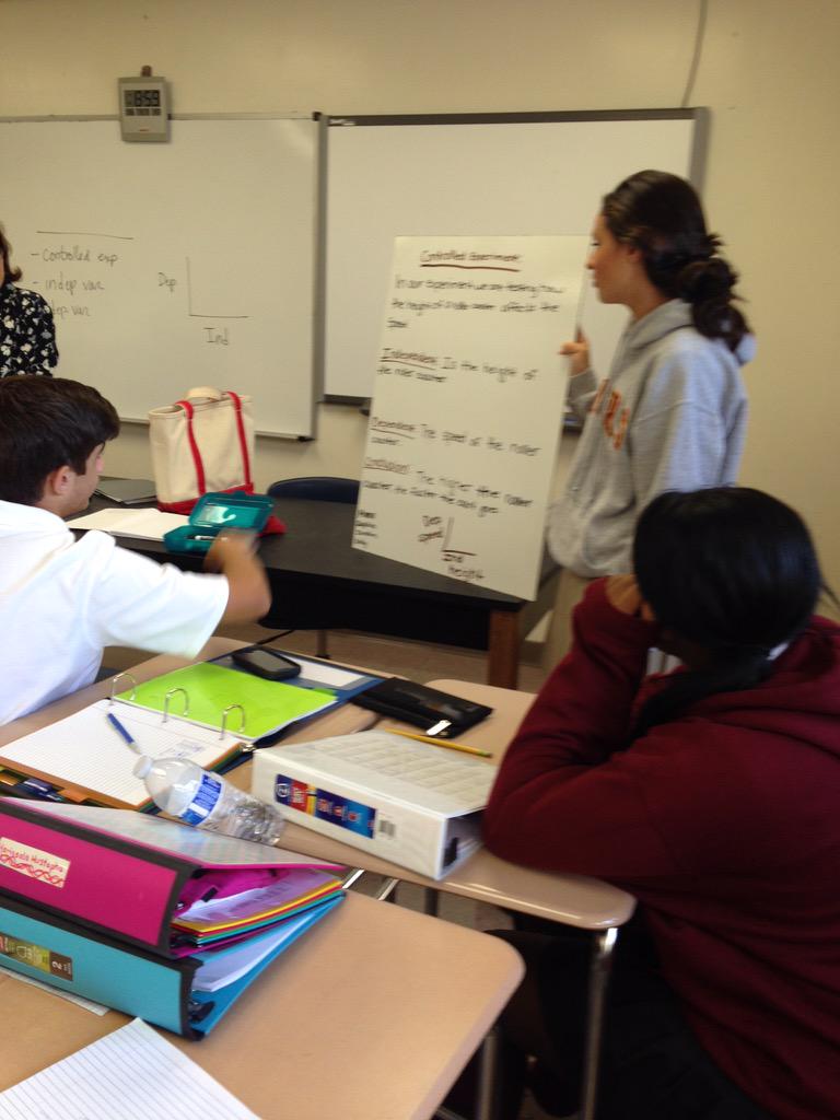 SI_Academy's tweet image. #PhysicsFirst - first presentations!