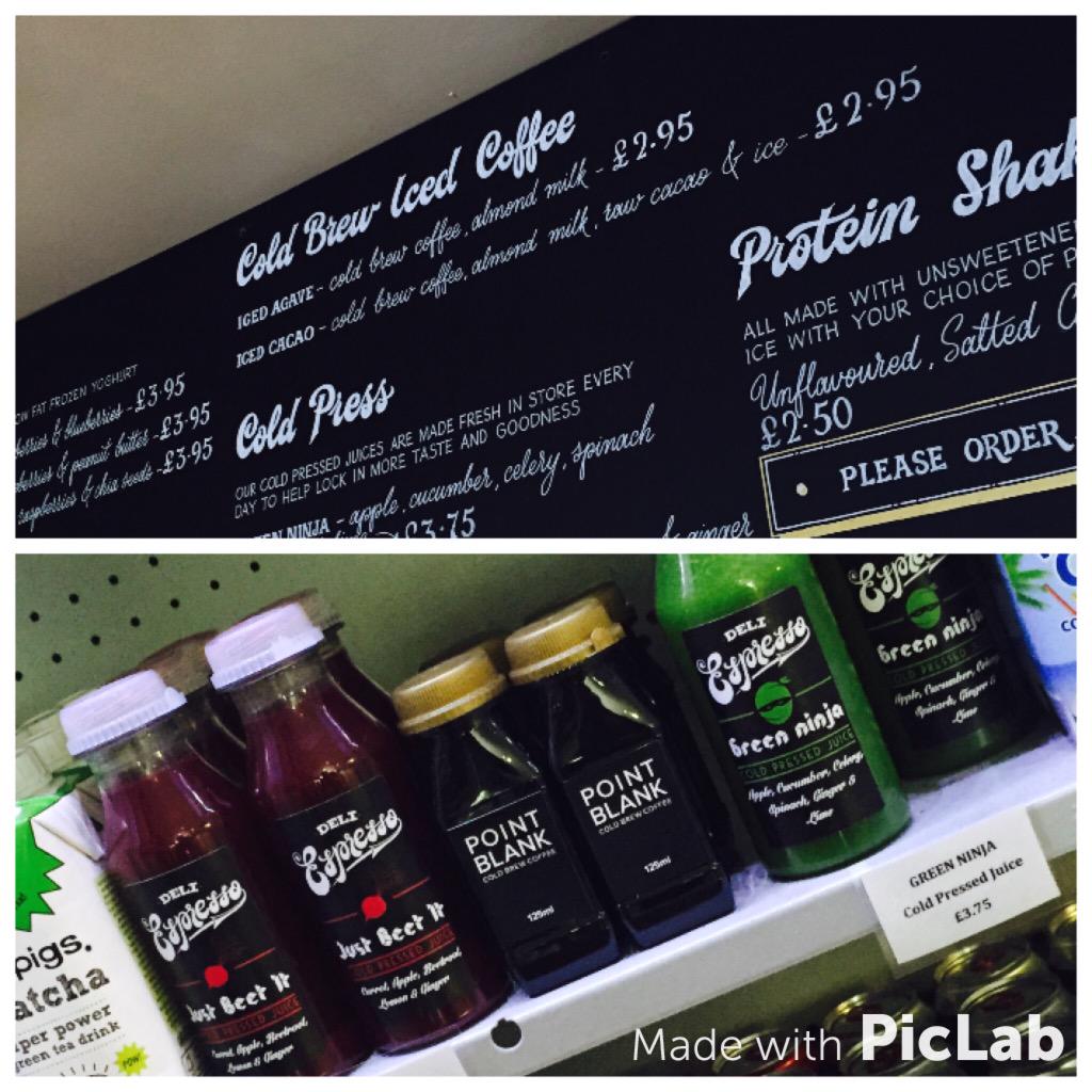 PointBlankCB's tweet photo. Pop a shot of Point Blank or try one of their amazing Point Blank cold brew creations @deliespresso http://t.co/czrCqYNr4U