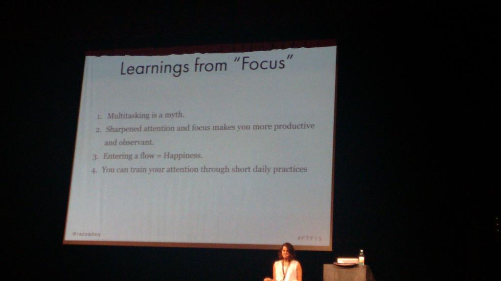 ComicSans300's tweet photo. Very inspiring talk by @razsadeq ! #Ftf2015 http://t.co/eQWGDmDZDy