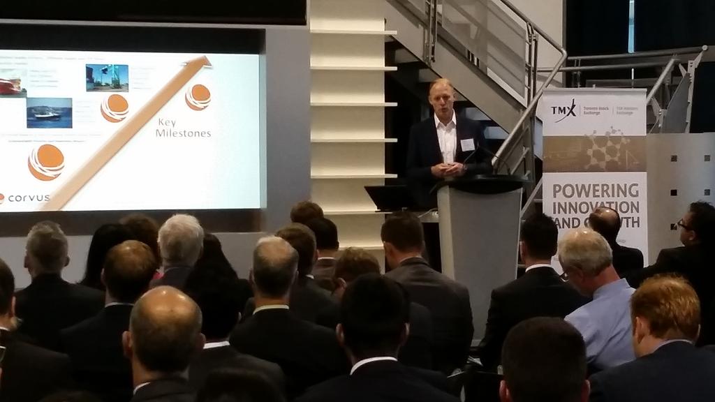 HVehovec's tweet photo. #corvus #thisiscleantech #sdtc #tsx  investor day @mindfirstinc http://t.co/JuVd42lAto