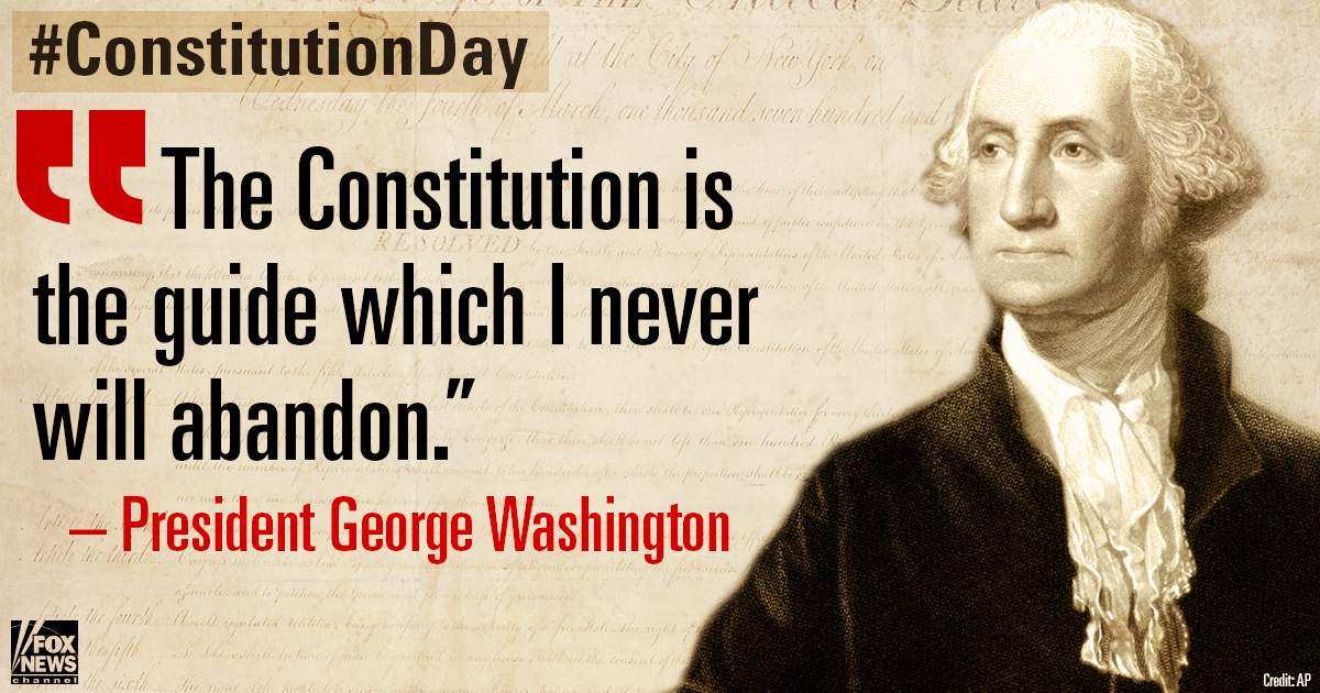 FoxNews's tweet photo. Happy #ConstitutionDay! On this day in 1787, the Founding Fathers signed the U.S. Constitution. http://t.co/rcNuErAGIs