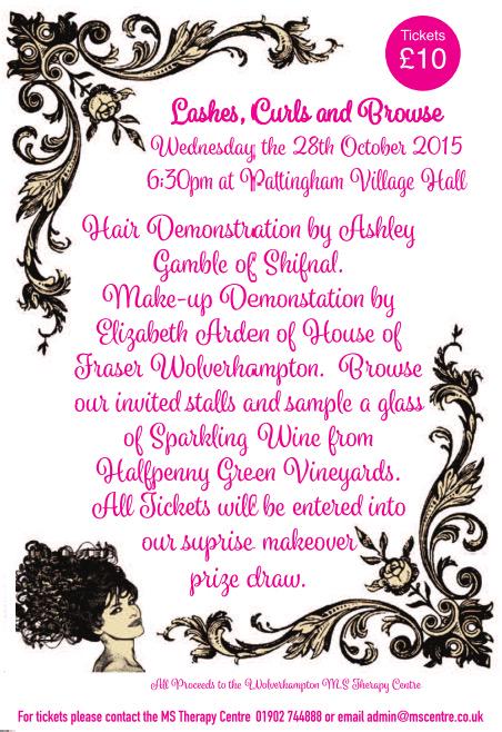 Please join us at our pamper night in October, will be a great night ladies!