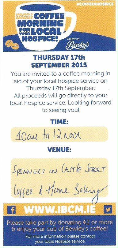 spinnersbirr's tweet photo. Join us for a great cause #hospice #support #Offaly http://t.co/xEOLAprJoI